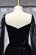 LaDivine Dress CD0204 Sheer Cape Sleeve Mother Of The Bride Dress