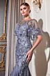 LaDivine Dress CDS438 Godet Skirt Mother Of The Bride Gown