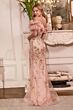 LaDivine Dress J818 Ruffle Off-The-Shoulder Neck Formal Dress