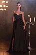 LaDivine Dress KV1059 Beaded Illusion High Slit Formal Dress