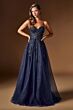LaDivine C177 Spaghetti Strap A-Line Sweetheart Neck Dress