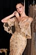 LaDivine CD659 Bell Sleeve Mermaid Off The Shoulder Dress
