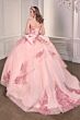LaDivine 15715 Strapless Sweetheart Neck Dress