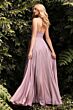 LaDivine 7472 Strappy Back Satin Dress