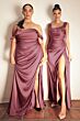 LaDivine 7488 Multiway Ruched Dress