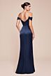 LaDivine 7492 Corset Bodice Off The Shoulder Dress