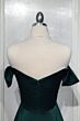 LaDivine 7493 High Slit Off The Shoulder Dress