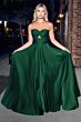 LaDivine 7496 Knot Bodice Strapless Sweetheart Dress