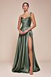 LaDivine BD104 Cowl Neckline Spaghetti Straps Dress
