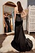 LaDivine BD108 Strappy Back Ruched Bust Dress