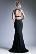 LaDivine C80312 2-Piece High Halter Neck Dress
