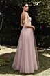 LaDivine CB075 Plunging Neck Spaghetti Strap Dress
