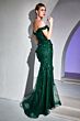 LaDivine CB096 Off The Shoulder 3D Flower Dress