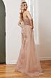 LaDivine CB098 Side Sash One Shoulder Dress