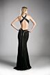LaDivine CD0121 Cross Back Halter Neck Dress
