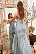 LaDivine CD0214 Trumpet Silhouette Strapless Dress