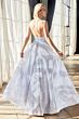LaDivine CD205 Spaghetti Strap A-Line Shimmer Dress