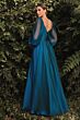 LaDivine CD243 Ruched Bodice Bishop Sleeve Dress