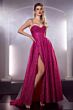LaDivine CD252 Cowl Sweetheart Glitter Dress
