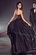LaDivine CD275 Illusion Corset Strapless Dress