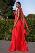 LaDivine CD323 High Slit A-Line Infinity Dress