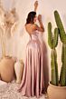LaDivine CD337 Spaghetti Strap A-line Dress