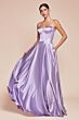 LaDivine CD337 Spaghetti Strap A-line Dress