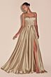 LaDivine CD337 Spaghetti Strap A-line Dress