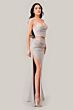 LaDivine CD350 Cowl Neck Two-Piece Dress