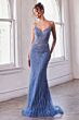 LaDivine CD845 Sweetheart Neck Spaghetti Strap Dress