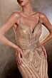 LaDivine CD845 Sweetheart Neck Spaghetti Strap Dress