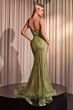 LaDivine CD846 Scoop Back Sweetheart Neck Dress