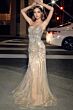 LaDivine CD866 Scoop Neck Beaded Fringe Dress