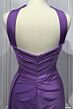 LaDivine CD886 Neck Band High Slit Dress