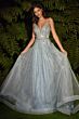 LaDivine CD940 Open Back Embellished Dress