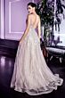 LaDivine CD940 Open Back Embellished Dress