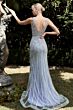 LaDivine CD960 Plunging Neckline Embellished Dress