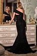 LaDivine CD980 Two-Way Neckline Sequin Dress
