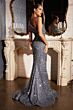 LaDivine CD980 Two-Way Neckline Sequin Dress