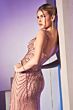 LaDivine CD990 Scoop Back Art Deco Dress