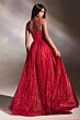 LaDivine CD996 Sweetheart Neck Glitter Dress