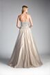 LaDivine CE0004 Beaded Bodice Sweetheart Neck Dress