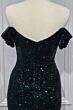 LaDivine CH144 Off The Shoulder Sequin Dress