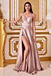 LaDivine CJ523 Spaghetti Strap Sweetheart Neck Dress