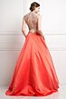 LaDivine CK28 Beaded Bodice Side Pocket Dress