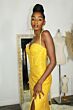 LaDivine CM317 Corset Bodice Sequin Dress