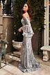 LaDivine CM319 Bell Sleeve Off-The-Shoulder Dress