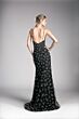 LaDivine CZ0012 Plunging Neck Spaghetti Strap Dress