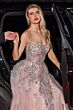 LaDivine J852 Sheer Corset Strapless Sweetheart Dress