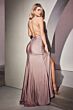 LaDivine KV1065 Lace-Up Back Sweetheart Neck Dress